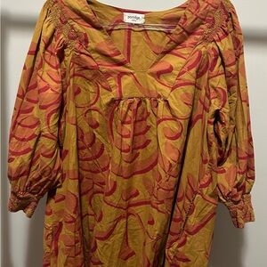 Porridge Women's Orange and Red Dress